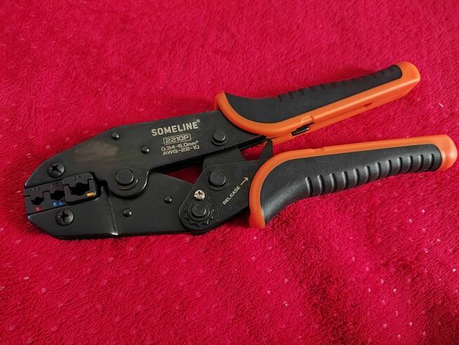 Zaciskarka do zaciskania przewodów elektr Szczypce Konektory