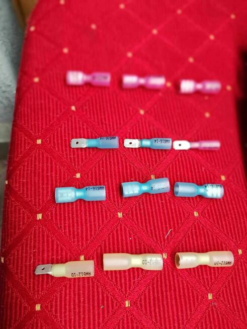 Konektory Elektryczne Złącza termokurczliwe Wirefy zaciski