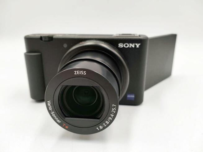 APARAT SONY ZV-1 CZARNY, 20.1MPIX, BIONZ X KOMPLET + GWARANC