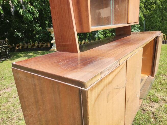 Komoda PRL, kredens z nadstawką 548/Var/B