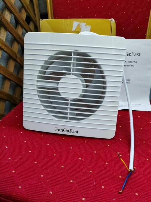 Wentylator łazienkowy Rurowy Wydechowy wiatrak do łazienki