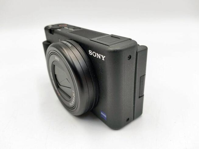 APARAT SONY ZV-1 CZARNY, 20.1MPIX, BIONZ X KOMPLET + GWARANC