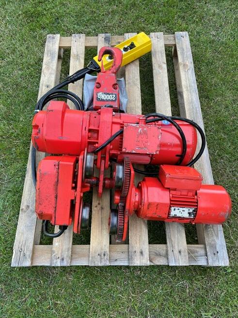 Wciągnik 2T SEW suwnica wciągarka demag elektrowciąg wyciągn