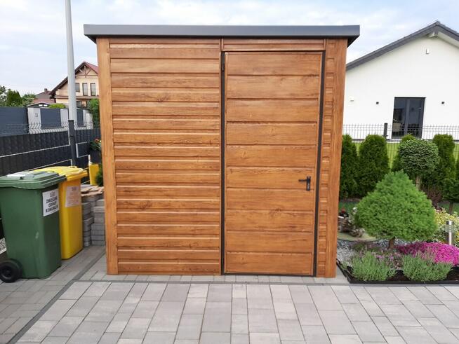 Mały Garaż Blaszany -Domek ogrodowy- Maj-Blach