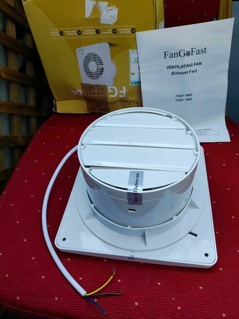 Wentylator łazienkowy Rurowy Wydechowy wiatrak do łazienki