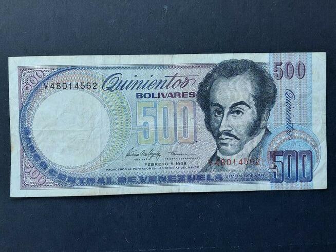 Wenezuela 1998 - 500 bolivares