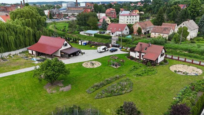 Ziębice - działki zabudowane domem +zabudowa gospodarcza