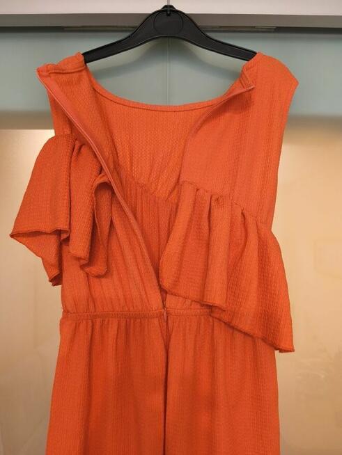 Kombinezon dziewczęcy Reserved 140-146 czerwień koralowa