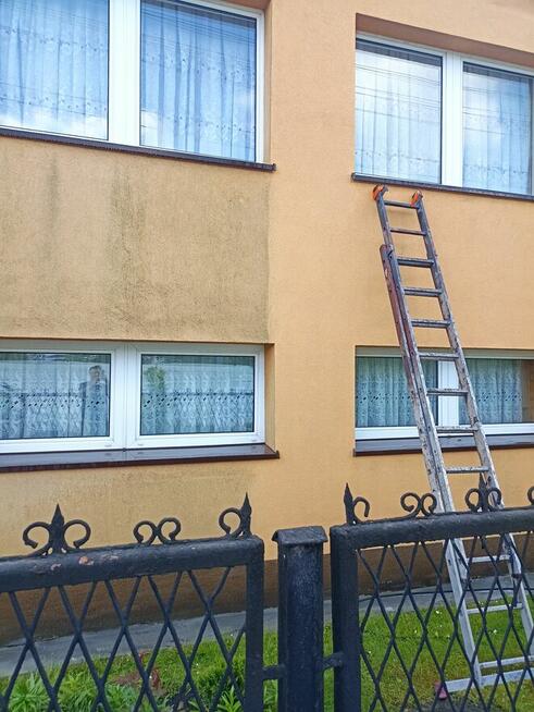 Malowanie mycie dachów płotów elewacji kostki