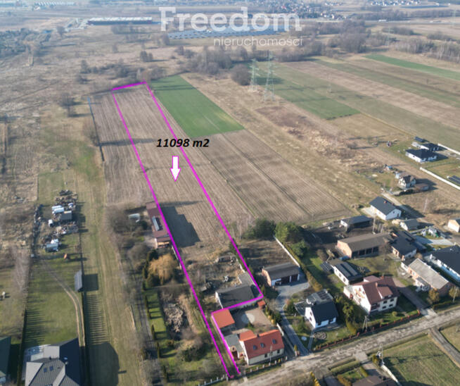Duża działka na sprzedaż