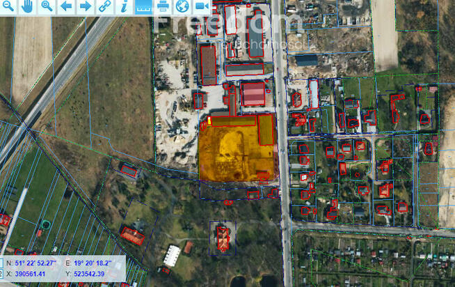 Działka inwestycyjna