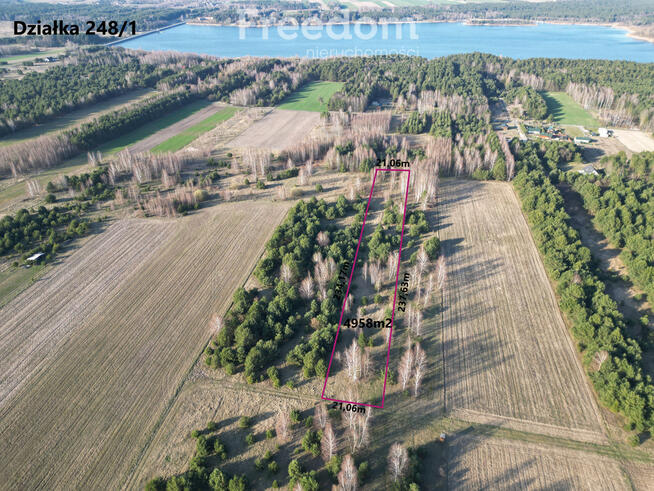 Dwie działki w pobliżu zalewu w Cieszanowicach