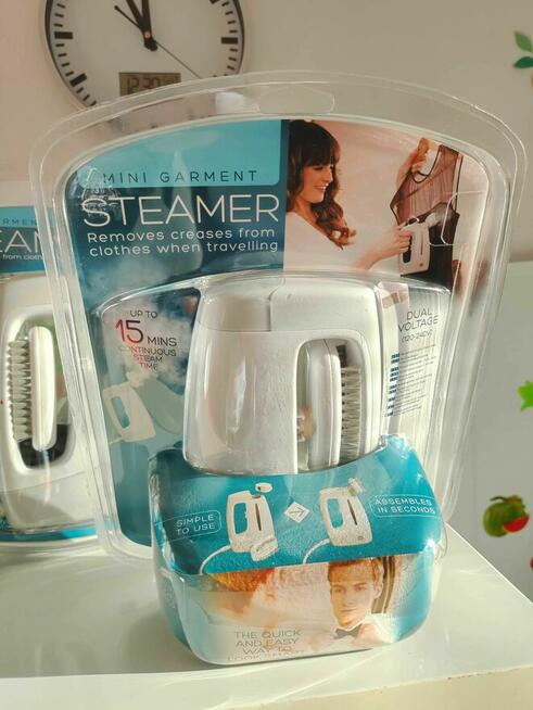 Parownica Turystyczna Steamer Ręczne Małe Żelazko przenosne