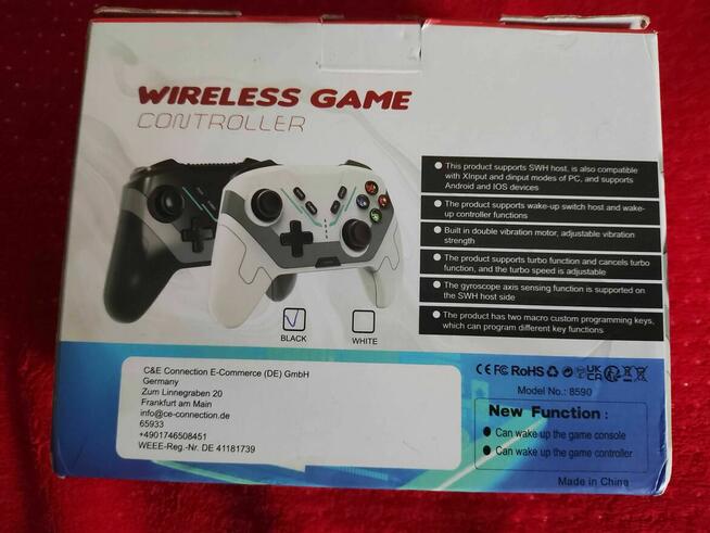 Kontroler bezprzewodowy Pad Joypad Nintendo Switch Komputera