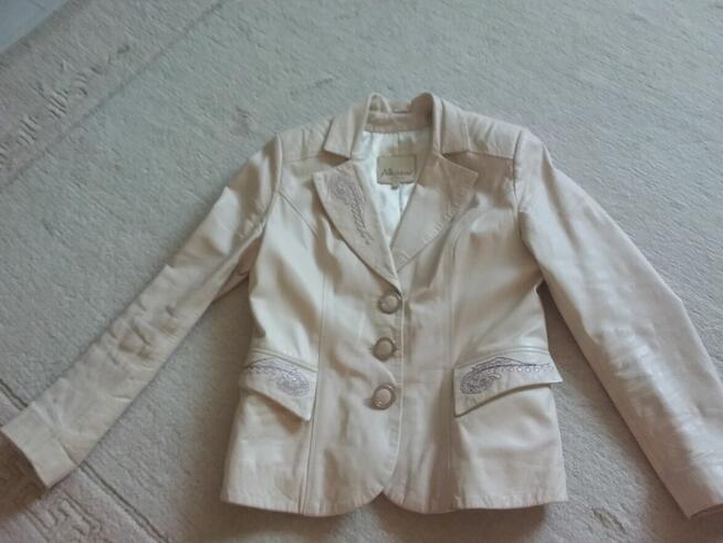 Sprzedam marynarkę ze skóry