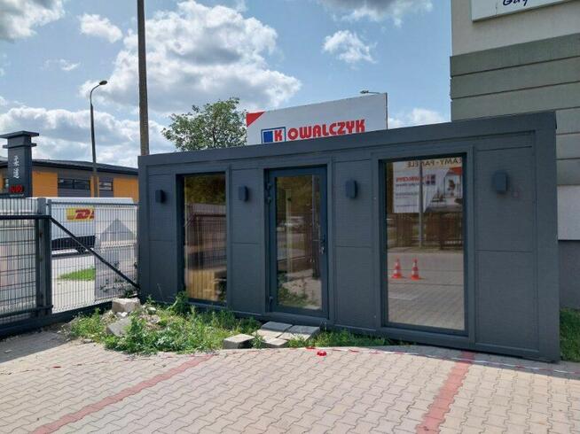Sauna ogrodowa z pomieszczeniem relaksu