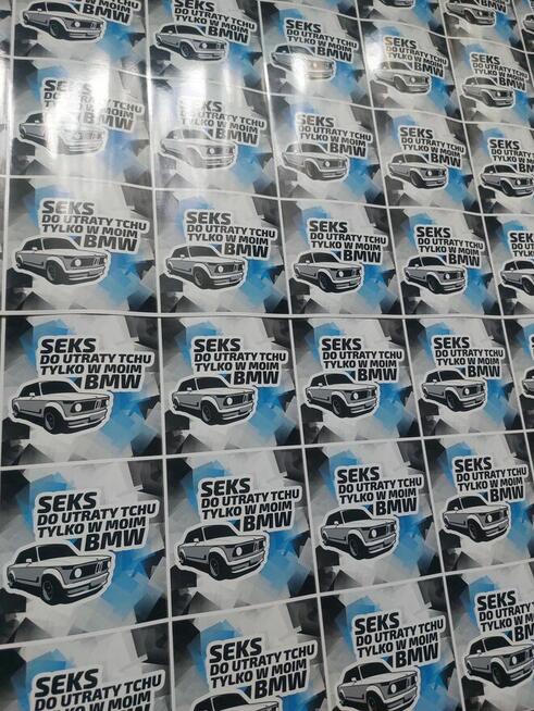 Do utraty tchu - naklejki BMW - Gliwice