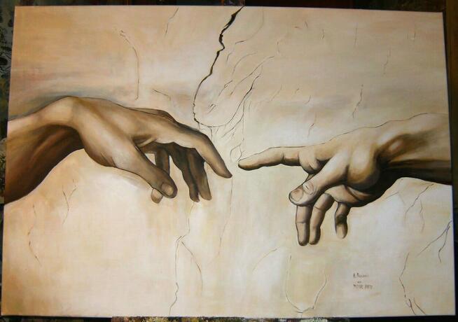 Kopia obrazu religijnych olej na płótnie