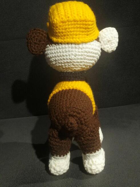 Rubble Psi Patrol maskotka na szydełku z wełny