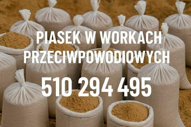 Piasek w workach przeciwpowodziowych | Worki z piaskiem PP