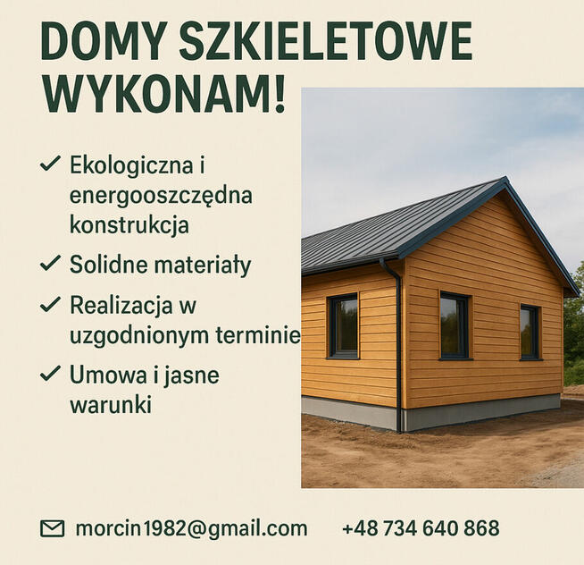 Domy pasywne Szkieletowe