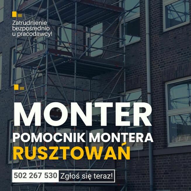 Monter rusztowań, Pomocnik montera, II monter. Niemcy
