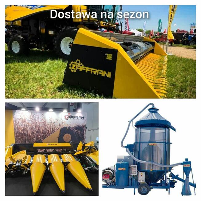 Zaffrani przystawka do kukurydzy 8 rzędów. Nowa 2025r