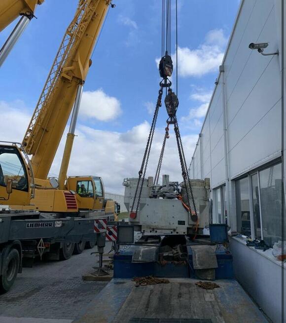 Usługi demontaż, montaż, serwis maszyn produkcyjnych