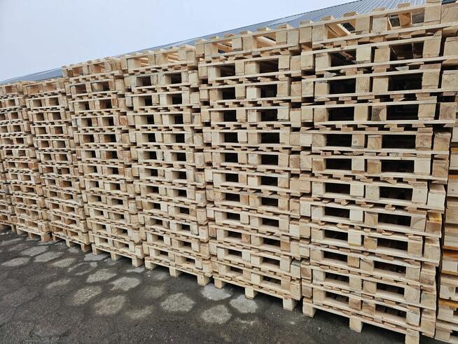 Palety drewniane, Palety Euro, Półpalety