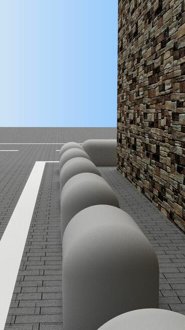 Odbojnica parkingowa betonowa 350kg