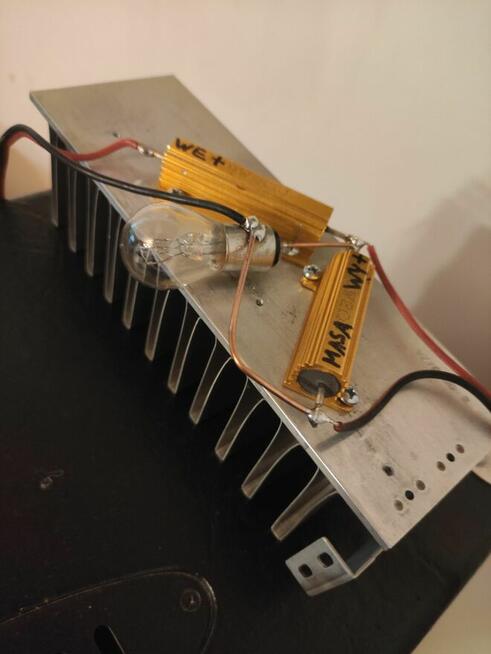 Wzmacniacz Burgera lampowy , lampa 120 W kolumna I anez 300 W