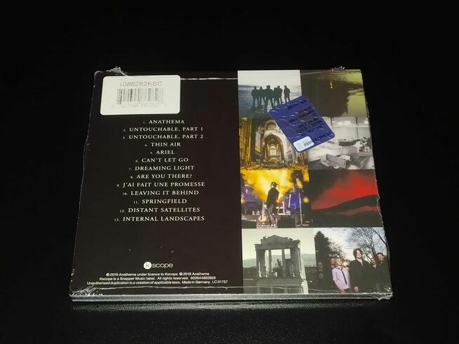 Anathema -Internal Landscapes -CD Wrocław