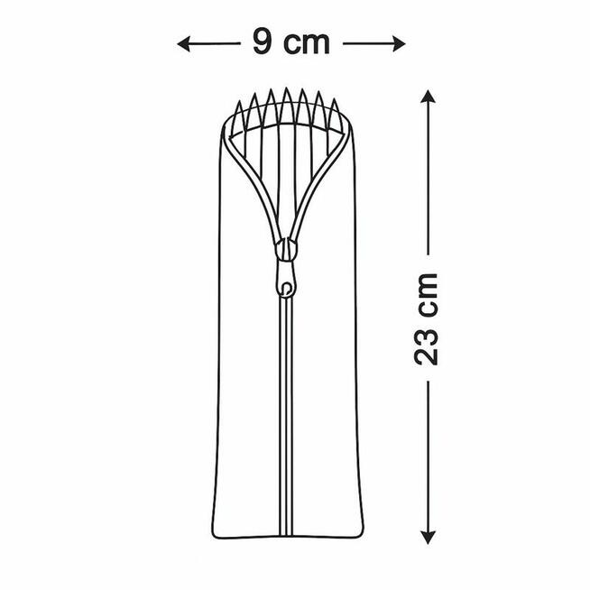 Piórnik Ogród – Kwiatowe Etui na kredki dla dziewczynki