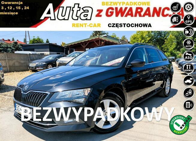 Škoda Superb 2.0TDi*150PS*Automat*ZAREJESTROWANY*Bezwypadkowy Serwis*GWARANCJA24M
