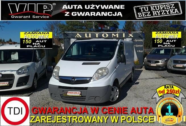 Opel Vivaro Nowy sprzęgło * 214 Tys Przebieg * 2.0 D * Gwarancja *Automi-x.pl
