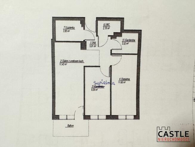 Mieszkanie Poznań gm. Poznań-Stare Miasto Naramowice, Karpia