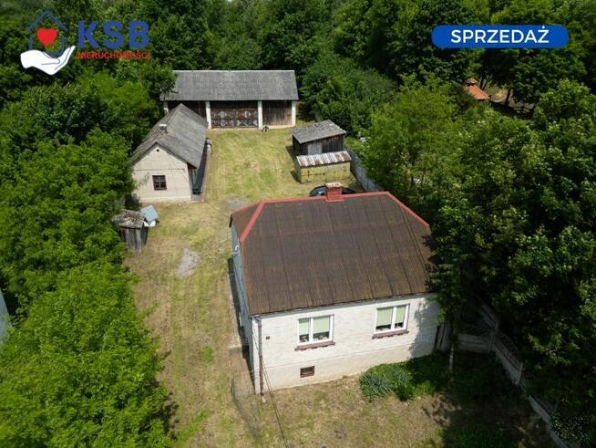 Dom 71,7m2 + zabudowania + działka 3051m2 - Okół
