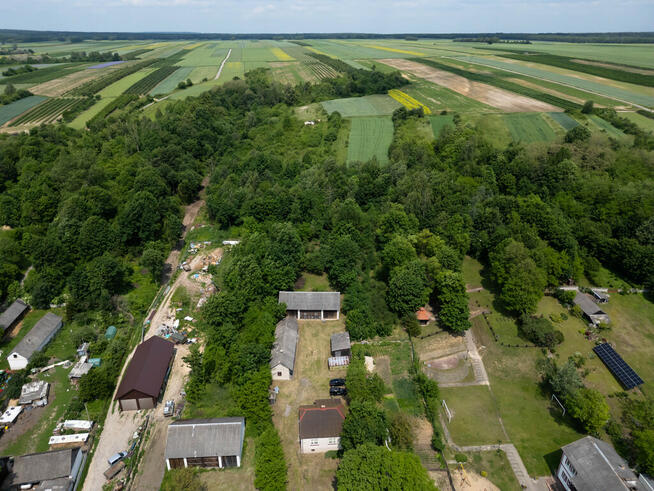 Dom 71,7m2 + zabudowania + działka 3051m2 - Okół