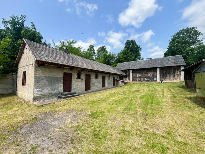 Dom 71,7m2 + zabudowania + działka 3051m2 - Okół