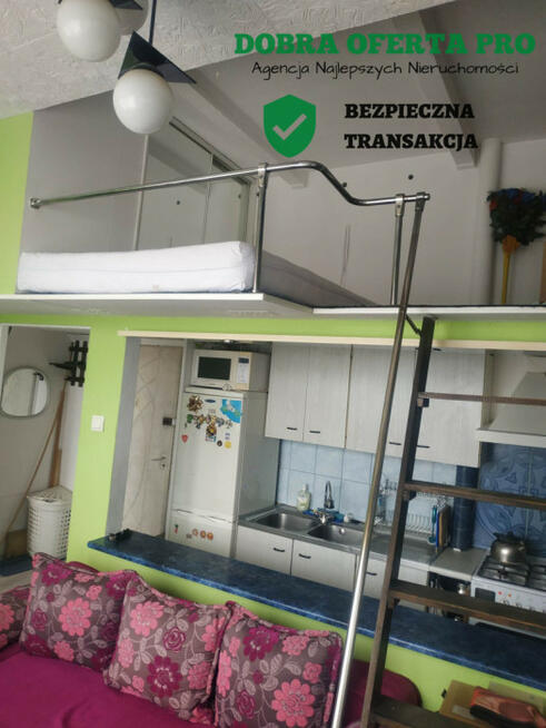 2-pokojowe mieszkanie z antresolą