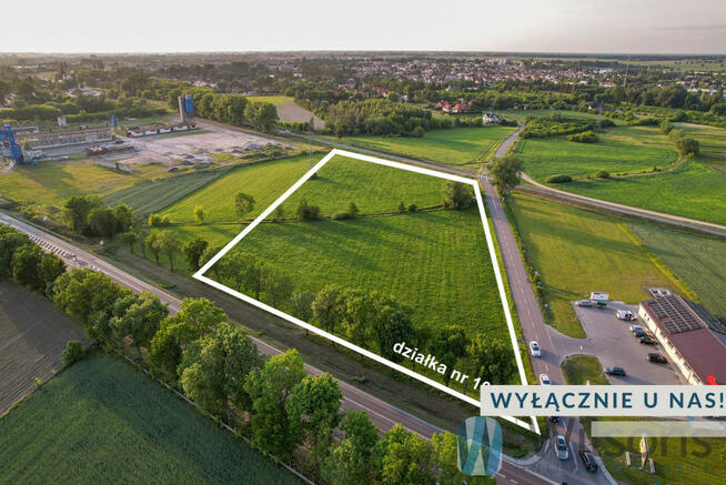 Działka usługowa Płońsk, Kwiatowa