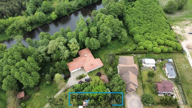 Rezydencja z linią brzegową Drwęcy