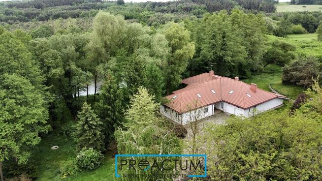 Rezydencja z linią brzegową Drwęcy