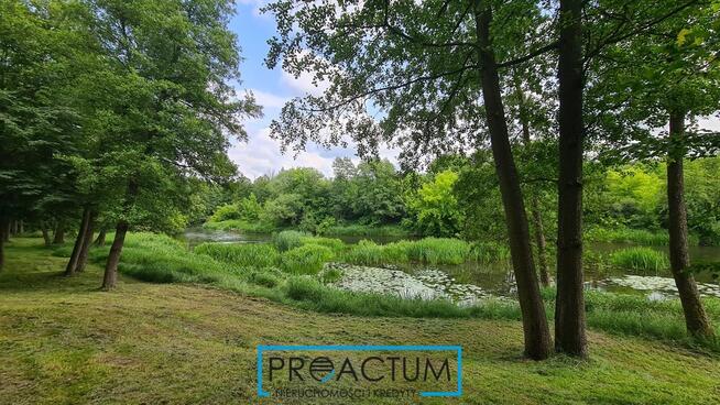 Rezydencja z linią brzegową Drwęcy