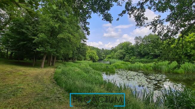 Rezydencja z linią brzegową Drwęcy