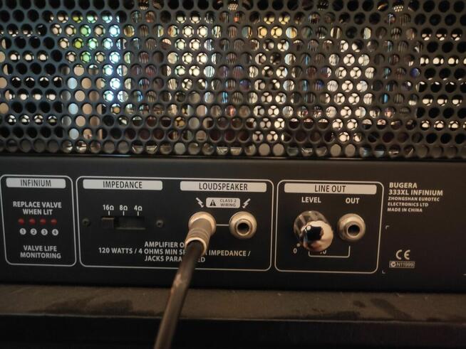 Wzmacniacz Burgera lampowy , lampa 120 W kolumna I anez 300 W