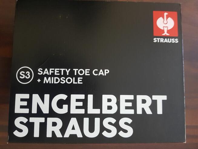 Buty robocze nowe - STRAUSS - S3 - rozmiar 43