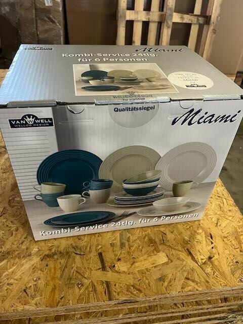 Porcelanowy zestaw miami