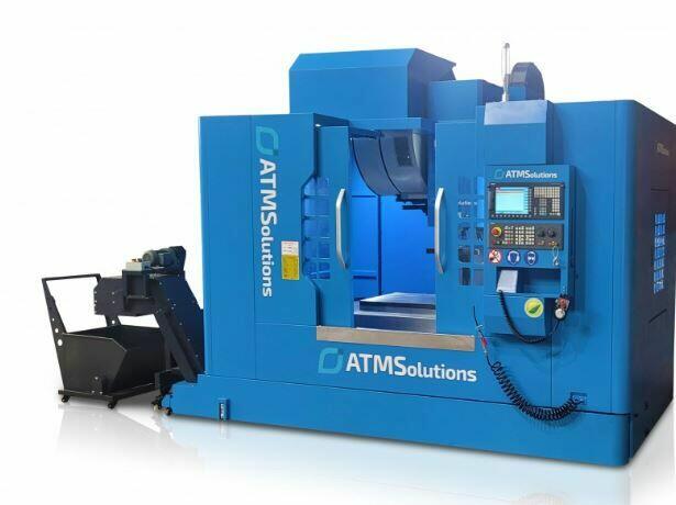 CENTRUM OBRÓBCZE CNC ATMS 1100X600 FANUC + 4 OSIE (STÓŁ PODZ