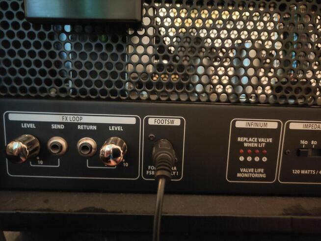 Wzmacniacz Burgera lampowy , lampa 120 W kolumna I anez 300 W